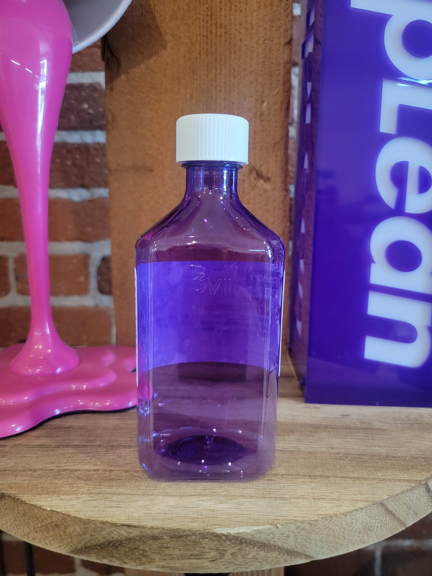 Siplean 8oz Medicine Bottle