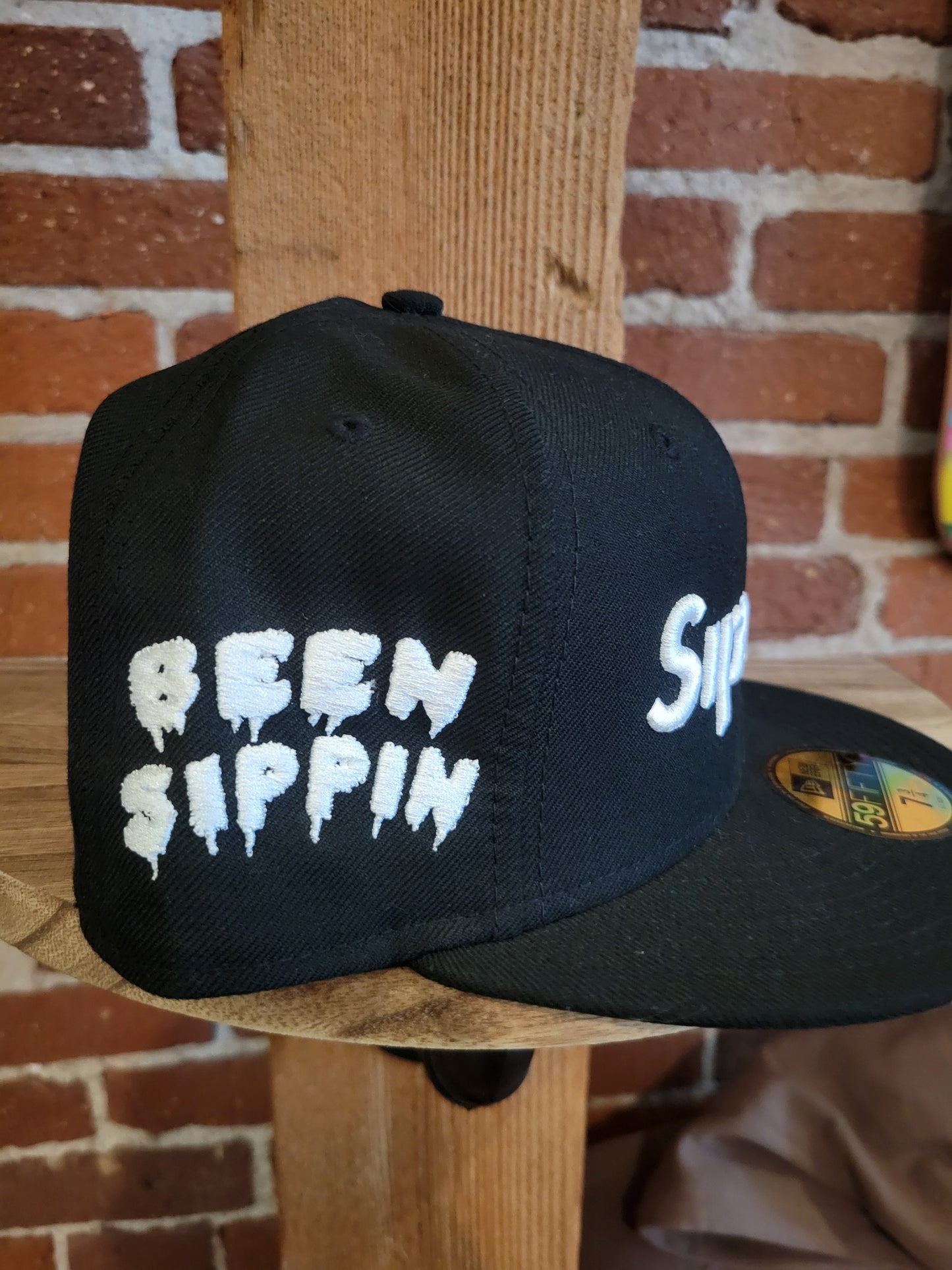 Siplean X New Era Black Fitted Hat
