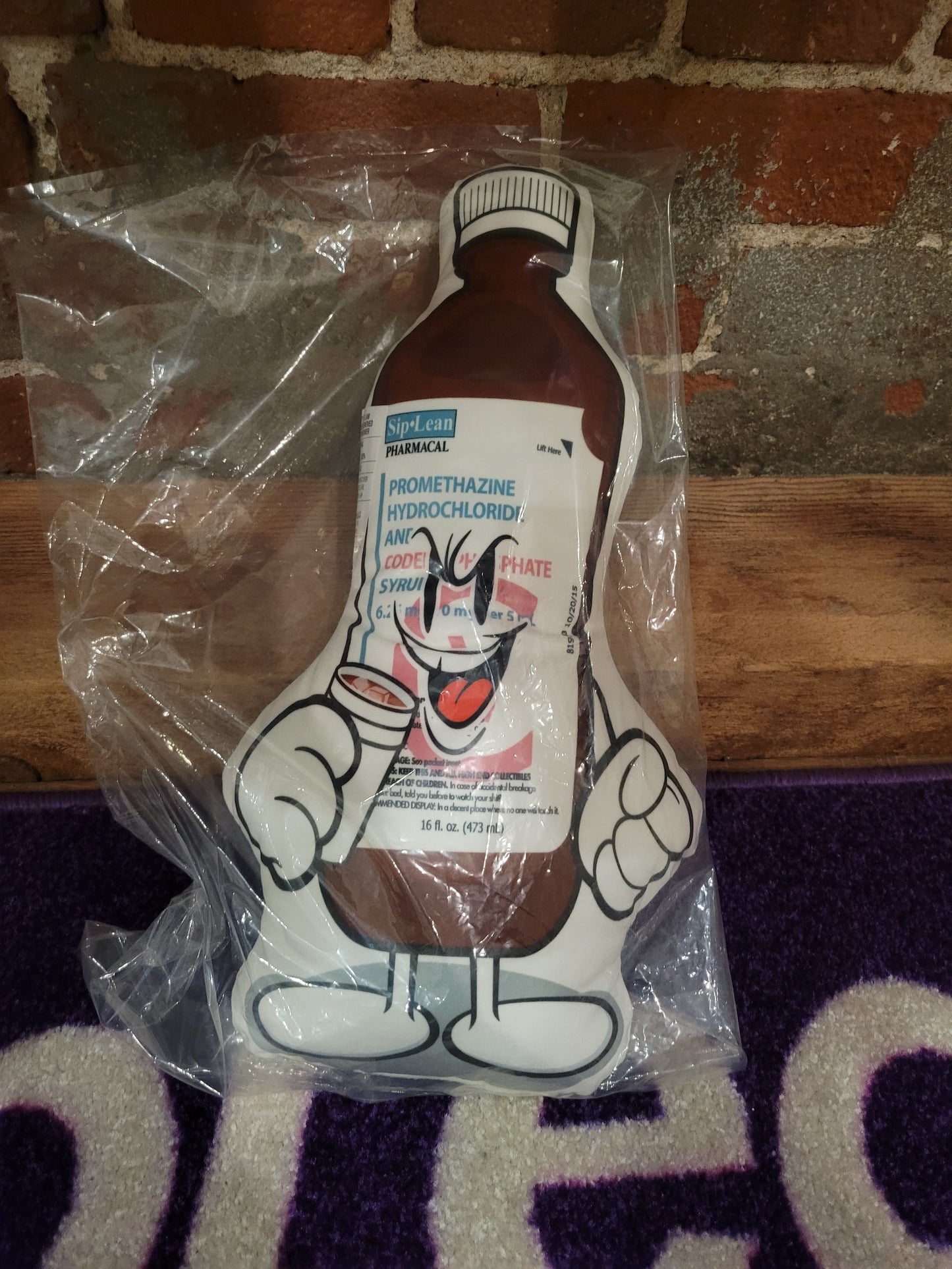 Siplean X SketOne 16" Plush Tech Pint Pillow