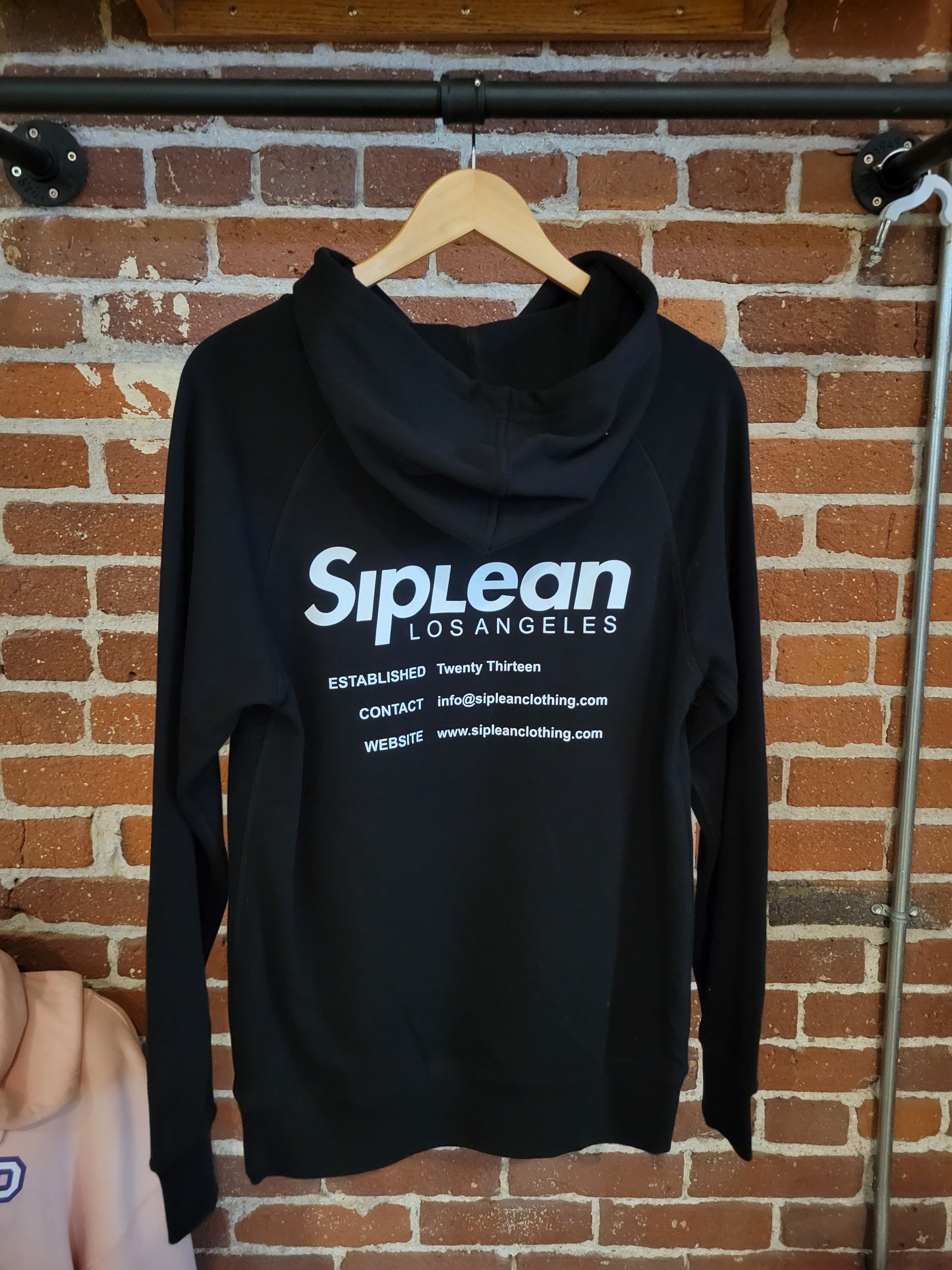 Siplean Kurt Cobain Black Hooded Sweatshirt