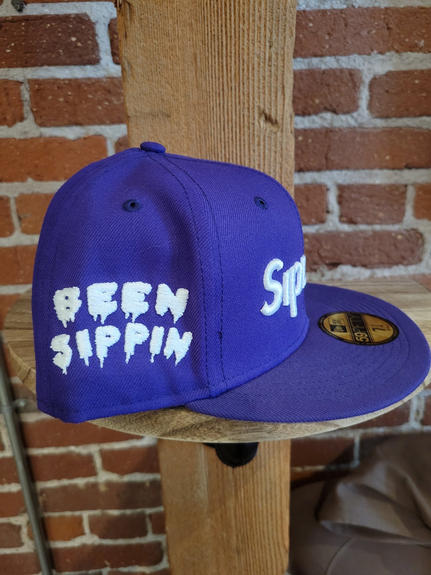 Siplean X New Era Purple Fitted Hat